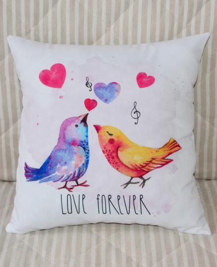 Подушка с фотопечатью Love for ever 40*40см